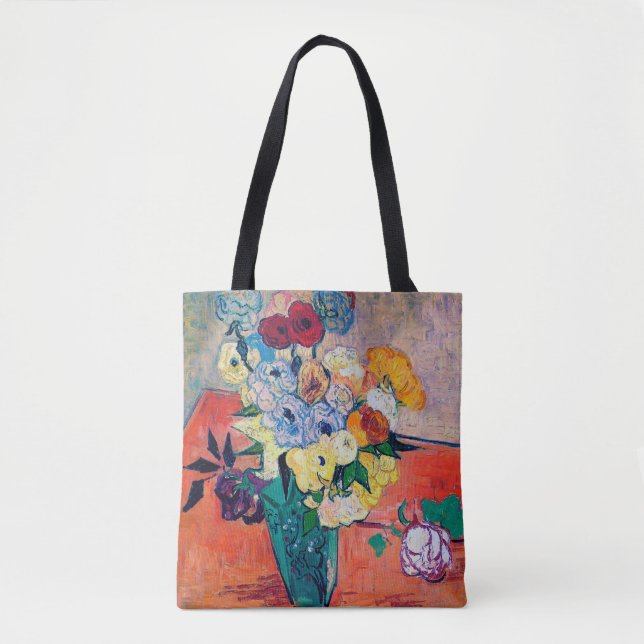 Vase mit Rose und Anemonen, Van Gogh Tasche (Vorderseite)
