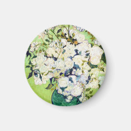 Vase mit Rose Vincent Van Gogh Gemälde Magnet