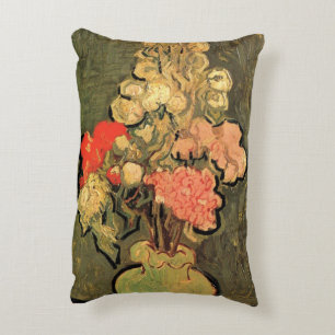 Vase mit Rosen-Mallows von Vincent van Gogh Dekokissen
