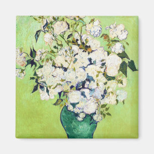 Vase mit Rosen-Vincent van Gogh Malerei Magnet