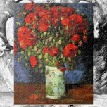 Vase mit roten Pflücken von Vincent van Gogh<br><div class="desc">Vase with Red Poppies by Vincent van Gogh ist ein Vintager Post-Impressionismus der schönen Kunst noch Leben florale Natur Malerei. Ein wunderschönes Bouquet mit blühenden Blume aus rotem Mohn aus dem Garten in einer Vase. An diesem Valentinstag sage ich Ihnen, ich Liebe Sie mit Blume, die ein Leben lang dauern...</div>