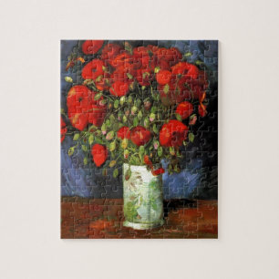 Vase mit roten Pupien von Van Gogh