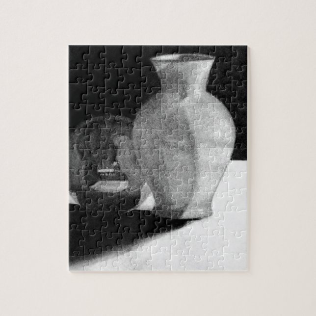 Vase mit Sphere (Vertikal)