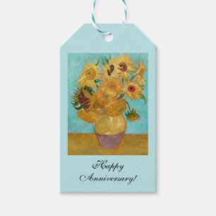 Vase mit zwölf Sonnenblumen von Vincent Van Gogh Geschenkanhänger