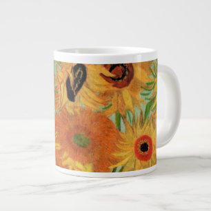 Vase mit zwölf Sonnenblumen von Vincent van Gogh Jumbo-Tasse
