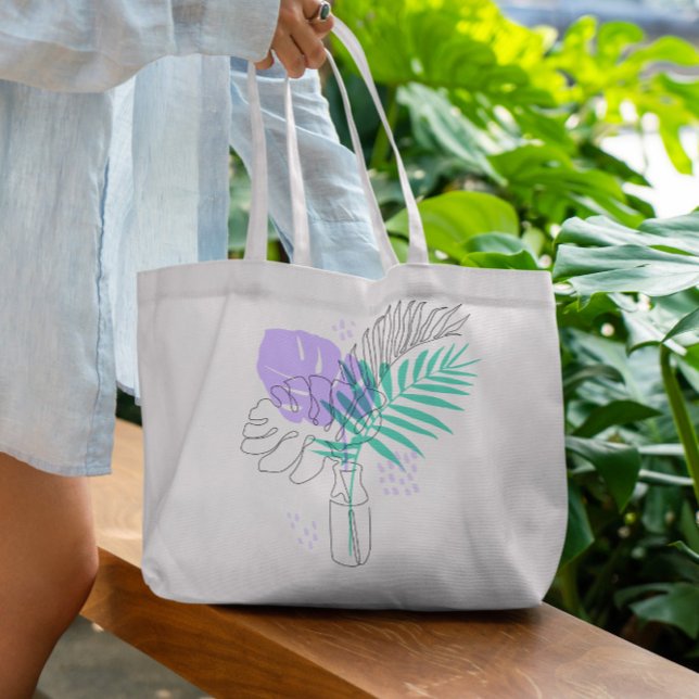 Vase Tote Bag Tragetasche (Von Creator hochgeladen)