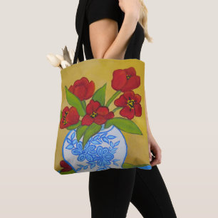 Vase Tulpen Tasche