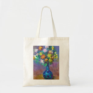 Vase von Chrysantheme-Claude Monetmalen Tragetasche