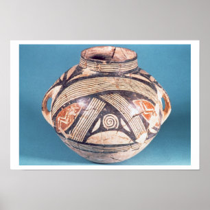 Vase von Dimini (anwesendes Volos) 7. Jahrhundert Poster