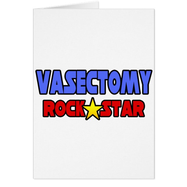 Vasectomy Rock Star (Vorne)