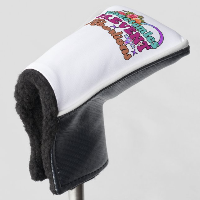 Vasektomien Vorbeugung Abortionen Golf Club Cover Golf Headcover (3/4 Vorderseite)