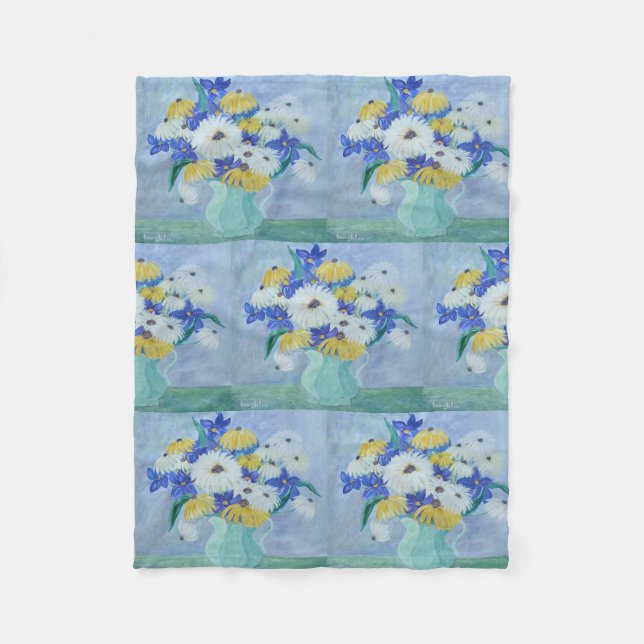 Vasensaison Fleecedecke (Vorderseite)