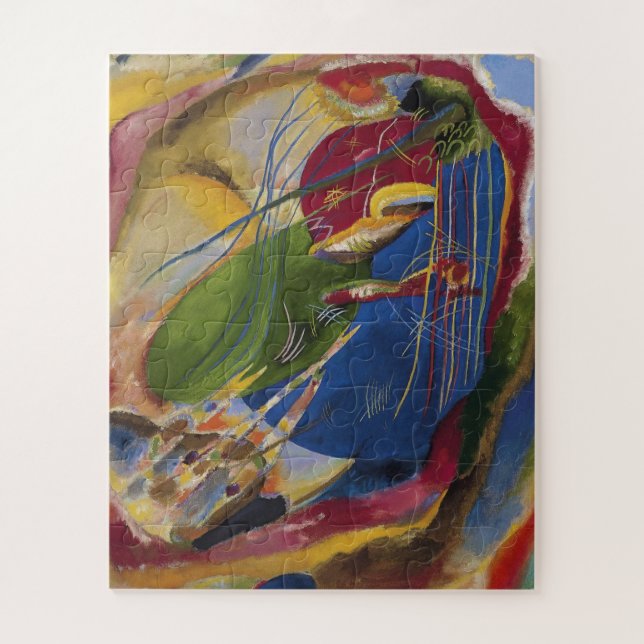 Vasily Kandinsky - Picture With Three Spots (Vertikal)