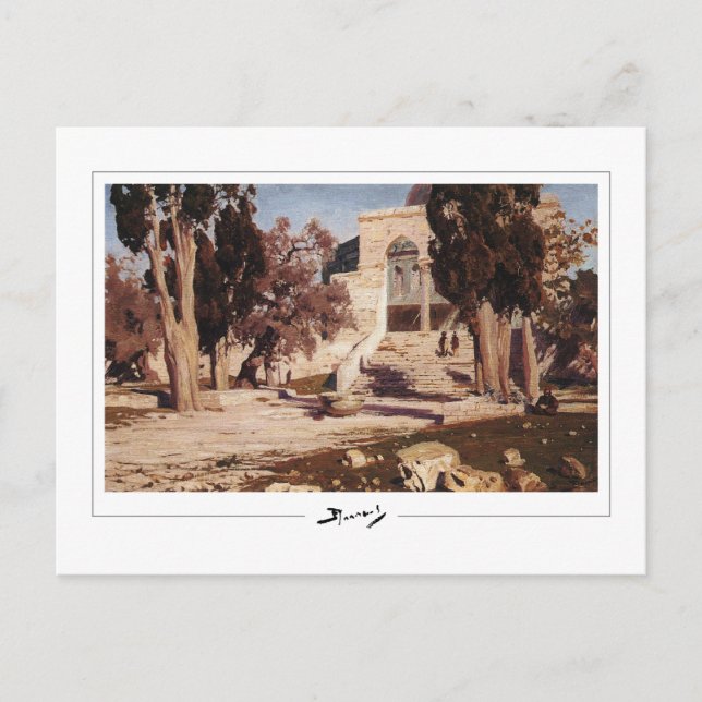 Vasily Polenov #152 - Fine Art Postcard Postkarte (Vorderseite)