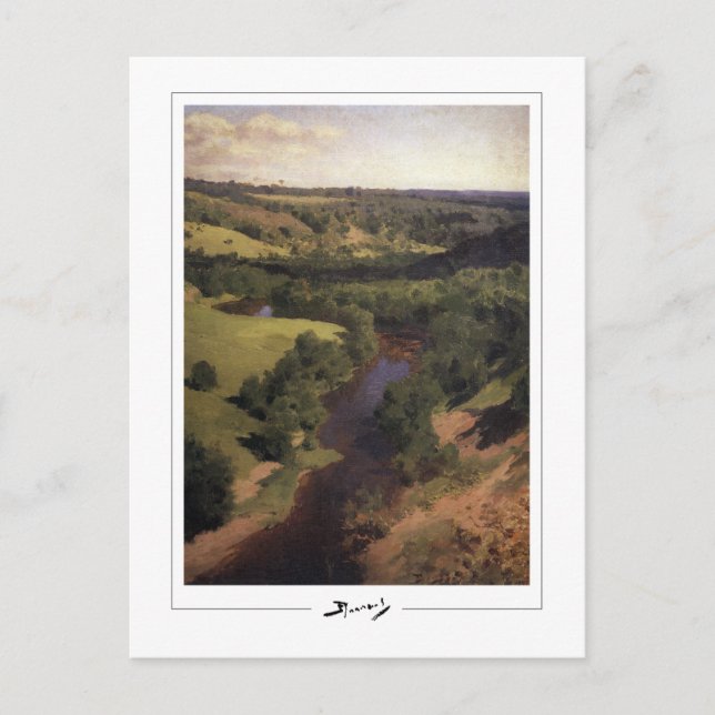 Vasily Polenov #158 - Fine Art Postcard Postkarte (Vorderseite)