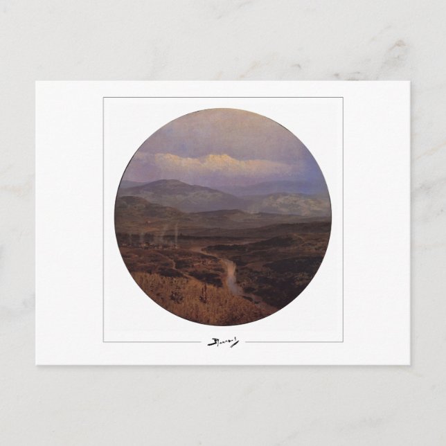 Vasily Polenov #180 - Fine Art Postcard Postkarte (Vorderseite)