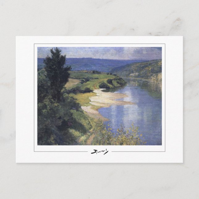 Vasily Polenov #205 - Fine Art Postcard Postkarte (Vorderseite)