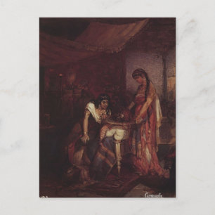Vasily Surikov - Salome bringt den Vorsitzenden de Postkarte
