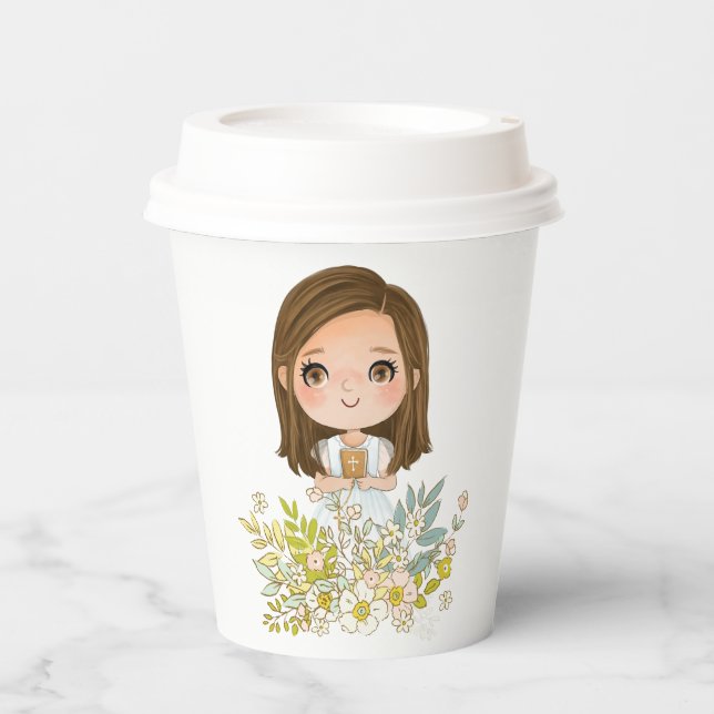 vaso de papel Primera Comunión GEORGIA Pappbecher (Vorderseite)