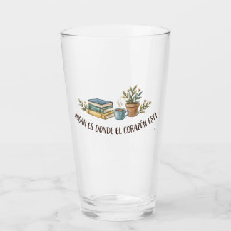 Vaso de Vidrio Cozy Acuarela Glas