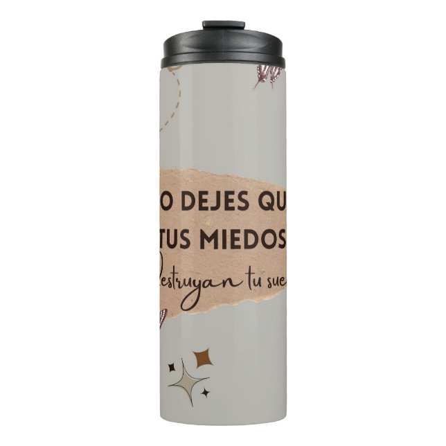 Vaso Térmico con Tapa Antiderrames | Bebidas Frías Thermosbecher (Vorderseite)