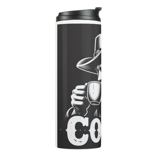 Vaso térmico de Café del Vaquero Thermosbecher (Nach links gedreht)