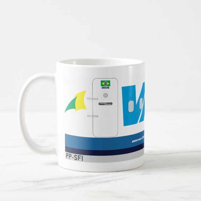 vasp Fluglinien Kaffeetasse (Links)