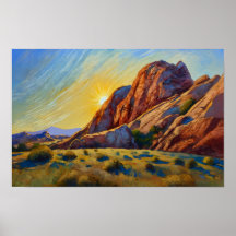 Vasquez Rocks - Affiche