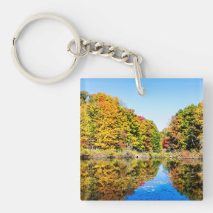 Vassar Farms Pond Schlüsselanhänger
