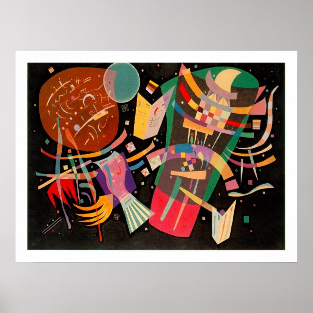Vassily Kandinsky, 1939 - Zusammensetzung 10 Poster (Vorne)