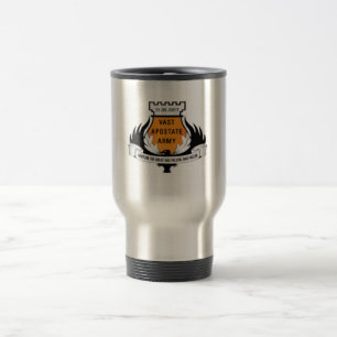 Vaste tasse de voyage d'armée d'apostat