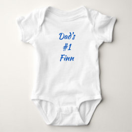 Vater #1 Finn finnischer Baby One-Piece Baby Bodys Baby Strampler