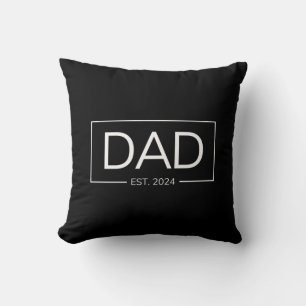 Vater 2024 Ersteinziger Vater Vater Papa enthüllt Kissen