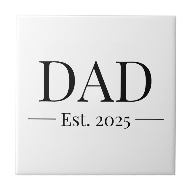 Vater 2025 fliese (Vorderseite)