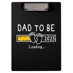 Vater 2025 Vater soll 2025 Papa zum Ziel haben Klemmbrett