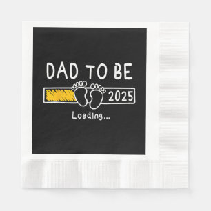 Vater 2025 Vater soll 2025 Papa zum Ziel haben Serviette