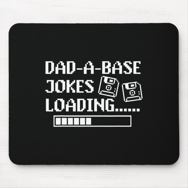 Vater-a-base Jokes Loading Retro Funny Cringe Vate Mousepad (Vorne)