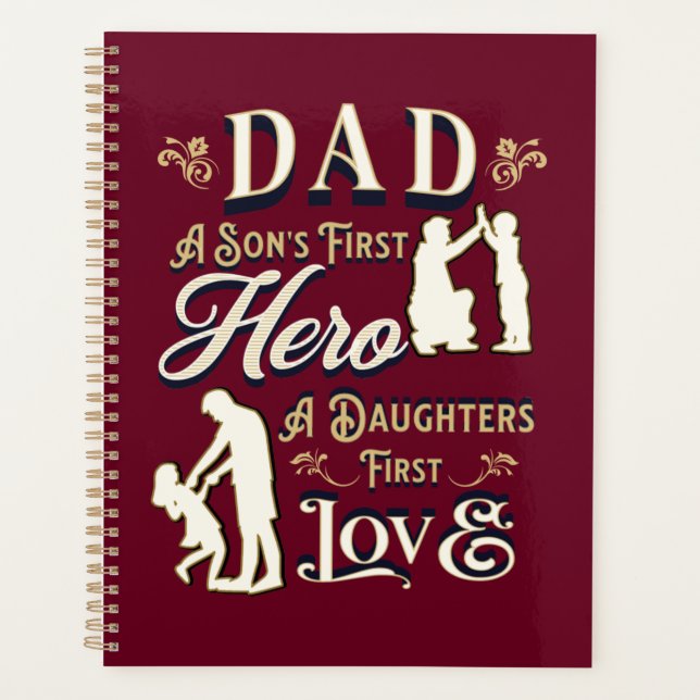 Vater A Son's erste A Daughters erste Liebe Planer (Vorderseite)