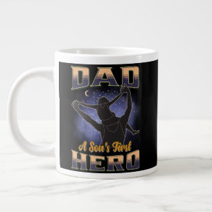 Vater A Sons erster Held Jumbo-Tasse