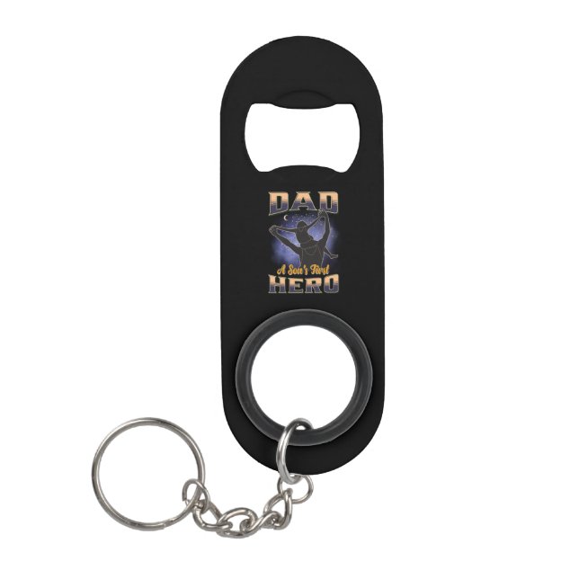 Vater A Sons erster Held Mini Flaschenöffner (Vorderseite)