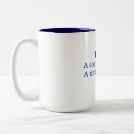 Vater A Sons First Held A Daughters Erste Liebe Zweifarbige Tasse