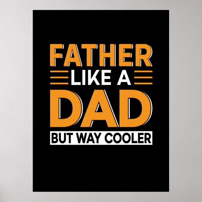Vater als Vater Poster (Vorne)