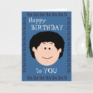 Vater am Geburtstag (Sohn) Karte