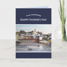 Vater am Vatertag Portsmouth New Hampshire