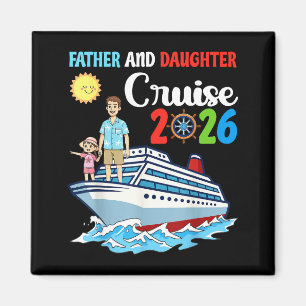 Vater & Tochter Kreuzfahrt 2026 Familienurlaub Magnet