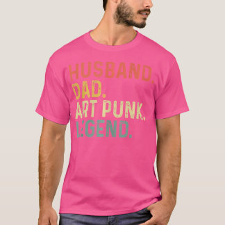 Vater Art Punk Legend Funny Retro Geschenk für D T-Shirt