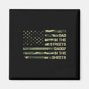 Vater auf den Straßen Daddy in den Blättern Vater& Magnet