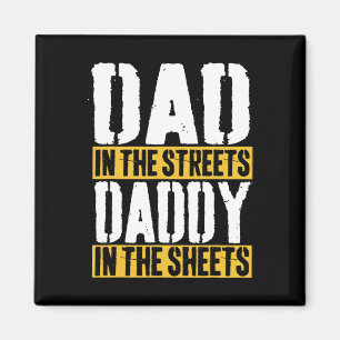 Vater auf den Straßen Daddy in den Blättern Vater& Magnet