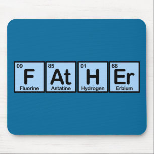 Vater aus Elementen Mousepad