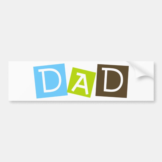Vater Autoaufkleber (Vorne)